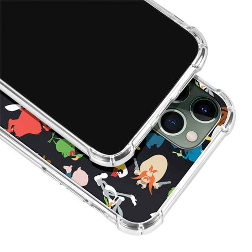 Looney Tunes Identity Pattern iPhone 12 Pro Clear Case