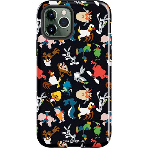 Looney Tunes Identity Pattern iPhone 12 Pro Impact Case