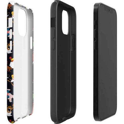 Looney Tunes Identity Pattern iPhone 12 Pro Impact Case