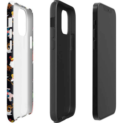 Looney Tunes Identity Pattern iPhone 12 Pro Max Impact Case
