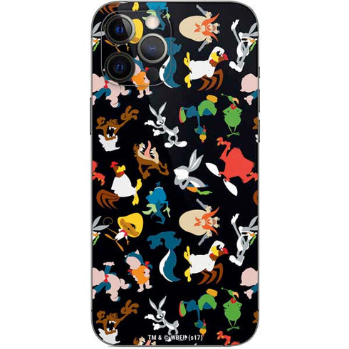 Looney Tunes Identity Pattern iPhone 12 Pro Max Skin