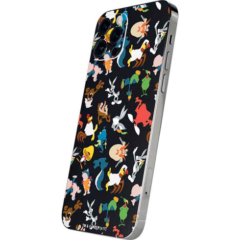 Looney Tunes Identity Pattern iPhone 12 Pro Max Skin