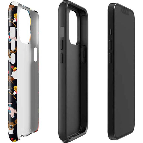 Looney Tunes Identity Pattern iPhone 13 Pro Max Impact Case