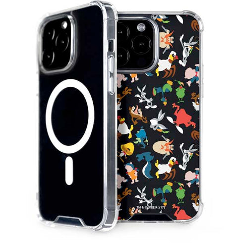 Looney Tunes Identity Pattern iPhone 13 Pro Max MagSafe Case