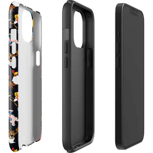 Looney Tunes Identity Pattern iPhone 14 Impact Case