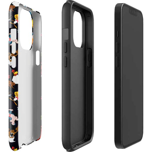 Looney Tunes Identity Pattern iPhone 15 Pro Impact Case