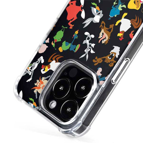 Looney Tunes Identity Pattern iPhone 14 Pro Max MagSafe Case