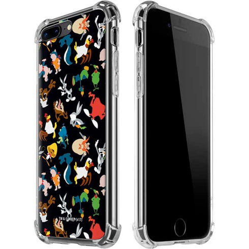 Looney Tunes Identity Pattern iPhone 7/8 Plus Clear Case