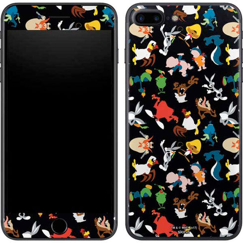 Looney Tunes Identity Pattern iPhone 7 Plus Skin