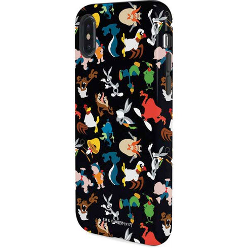 Looney Tunes Identity Pattern iPhone X Pro Case