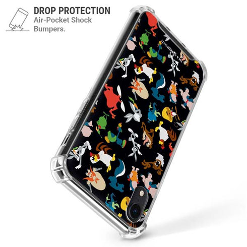 Looney Tunes Identity Pattern iPhone XR Clear Case