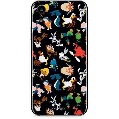 Looney Tunes Identity Pattern iPhone XR Skin