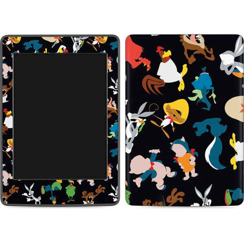 Looney Tunes Identity Pattern Amazon Kindle Skin