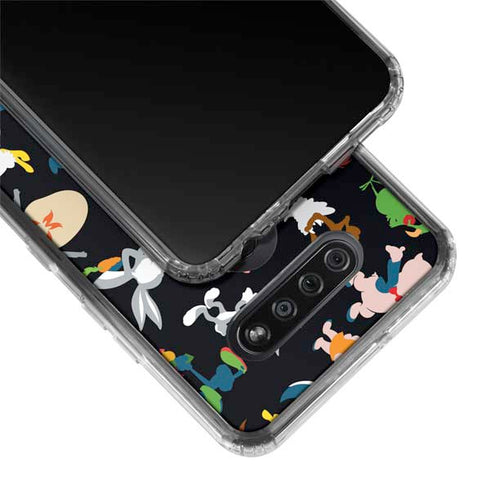 Looney Tunes Identity Pattern LG K51/Q51 Clear Case