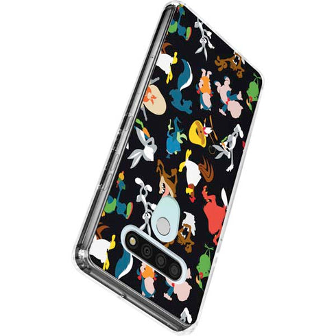 Looney Tunes Identity Pattern LG Stylo 6 Clear Case