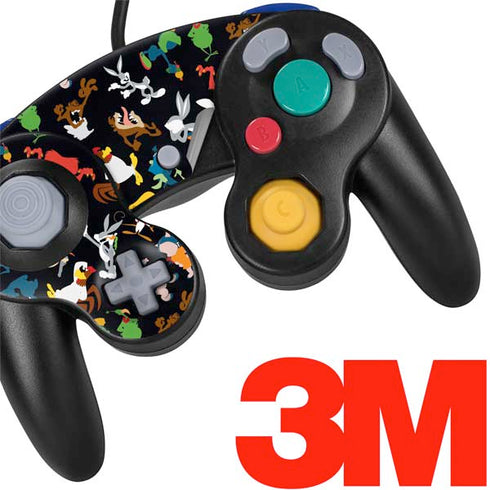 Looney Tunes Identity Pattern Nintendo GameCube Controller Skin