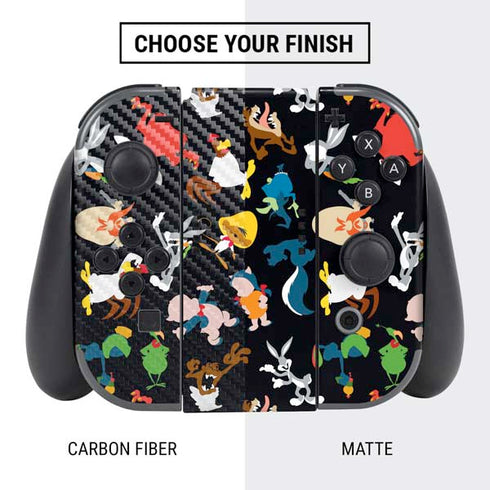 Looney Tunes Identity Pattern Nintendo Switch Bundle Skin