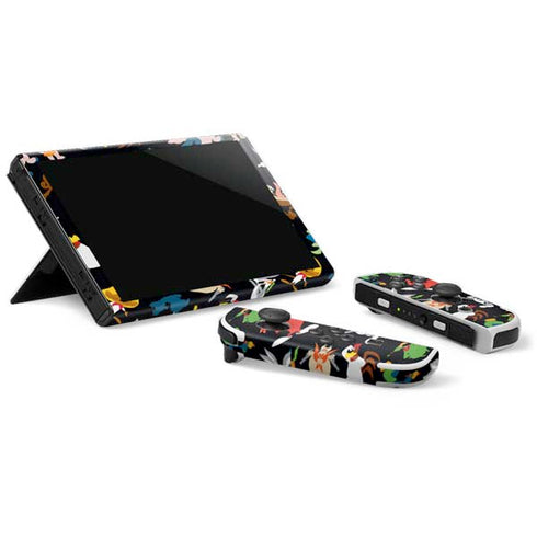 Looney Tunes Identity Pattern Nintendo Switch OLED (2021) Skin