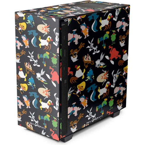 Looney Tunes Identity Pattern NZXT H510 Compact ATX Mid-Tower Case Skin