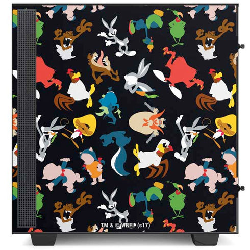 Looney Tunes Identity Pattern NZXT H510 Compact ATX Mid-Tower Case Skin