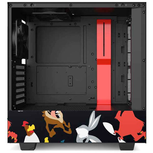 Looney Tunes Identity Pattern NZXT H510 Compact ATX Mid-Tower Case Skin