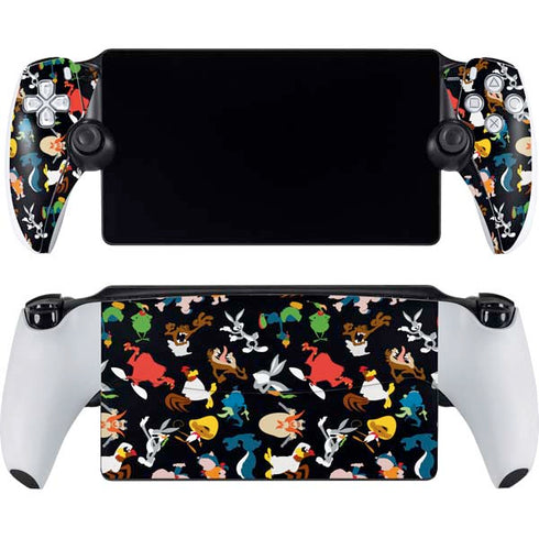 Looney Tunes Identity Pattern PlayStation Portal Remote Player Skin