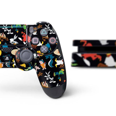 Looney Tunes Identity Pattern PS4 Slim Bundle Skin