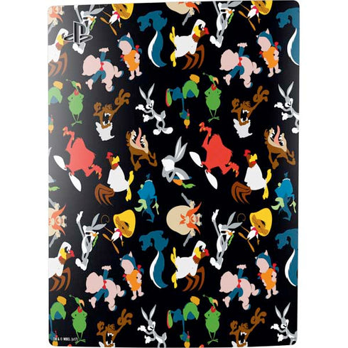 Looney Tunes Identity Pattern PS5 Console Skin