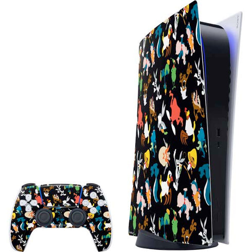 Looney Tunes Identity Pattern PS5 Digital Edition Bundle Skin