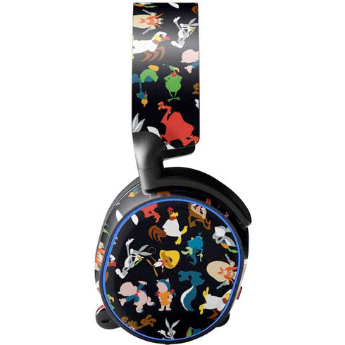 Looney Tunes Identity Pattern SteelSeries Arctis 3 Skin