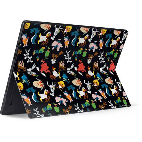 Looney Tunes Identity Pattern Surface Pro 7 Skin