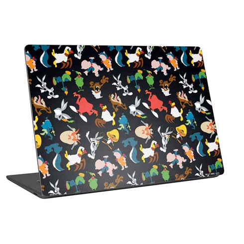 Looney Tunes Identity Pattern Universal Laptop 12in (9.8 x 6.8in) Skin
