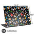 Looney Tunes Identity Pattern Universal Laptop 18in (14.6 x 10.6in) Skin