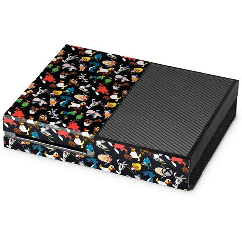 Looney Tunes Identity Pattern Xbox One Console Skin