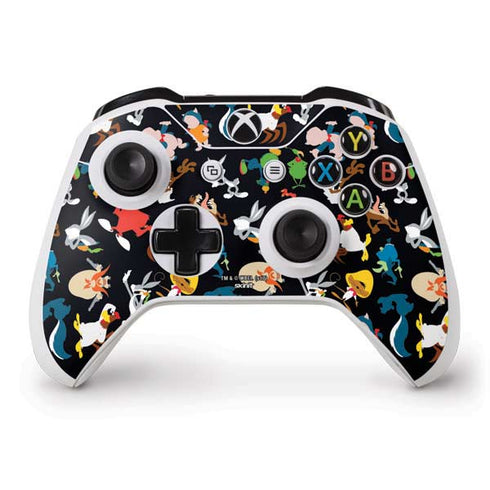 Looney Tunes Identity Pattern Xbox One S Controller Skin