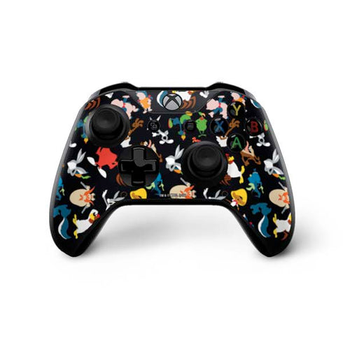 Looney Tunes Identity Pattern Xbox One X Controller Skin