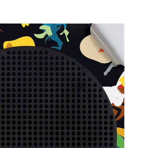 Looney Tunes Identity Pattern Xbox Series S Console Skin