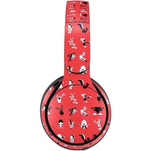 Looney Tunes Identity Red Pattern Beats Solo Pro Skin