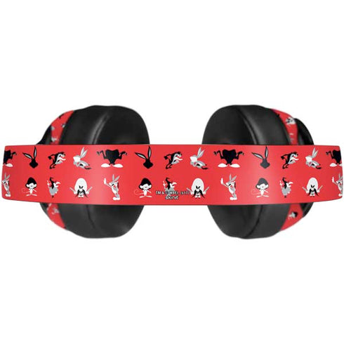 Looney Tunes Identity Red Pattern Beats Solo Pro Skin