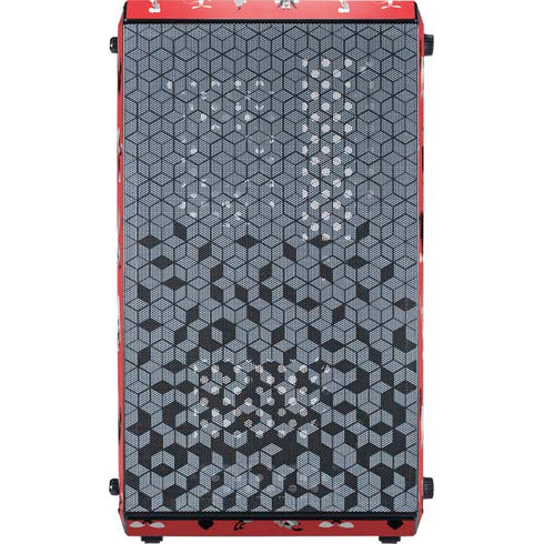 Looney Tunes Identity Red Pattern Cooler Master MasterBox Q300L Mini Tower Skin