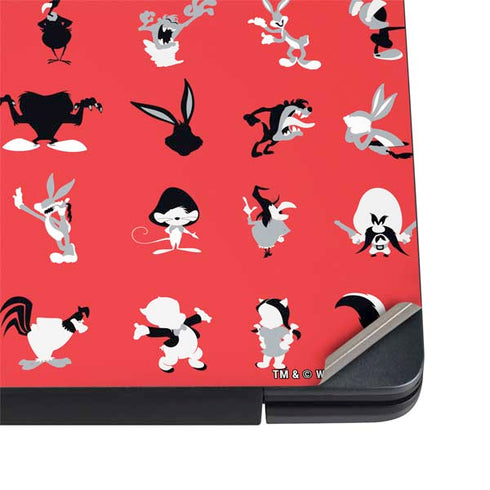 Looney Tunes Identity Red Pattern Dell Vostro Skin