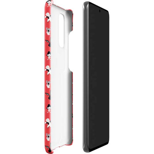 Looney Tunes Identity Red Pattern Galaxy S20 Lite Case