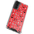 Looney Tunes Identity Red Pattern Galaxy S21 5G Clear Case