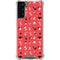 Looney Tunes Identity Red Pattern Galaxy S21 Plus 5G Clear Case
