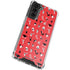 Looney Tunes Identity Red Pattern Galaxy S21 Plus 5G Clear Case