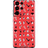 Looney Tunes Identity Red Pattern Galaxy S21 Ultra 5G Skin
