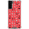 Looney Tunes Identity Red Pattern Galaxy S22 Plus Clear Case