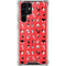 Looney Tunes Identity Red Pattern Galaxy S22 Ultra Clear Case