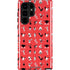Looney Tunes Identity Red Pattern Galaxy S22 Ultra Pro Case