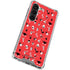 Looney Tunes Identity Red Pattern Galaxy S23 Clear Case